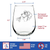 Bee Flower Stemless Wine Glass - Garden Gifts and Decor
