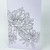 Lilac Inked Flowers Style 2 Handmade Saddle Bound A5 ish sized Notebook