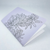 Lilac Inked Flowers Style 2 Handmade Saddle Bound A5 ish sized Notebook