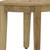 18" X 16" Brown Teak Corner Shower Bench