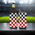 Dark Cherry Checker 4-in-1 Can Cooler Cup