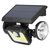Solar Wall Light Outdoor PIR Motion Sensor LED 