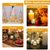 24Pcs Gold Votive Tealights Candle 
