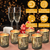 24Pcs Gold Votive Tealights Candle 