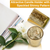24Pcs Gold Votive Tealights Candle 