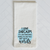 Sarcasm Punch Kitchen Towel