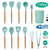 11Pcs Silicone Cooking Utensil Set 