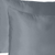Dark Gray Dreamy Set Of Two Silky Satin Queen Pillowcases