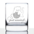Just Unwind Whiskey Rocks Glass - Cat Gifts and Decor