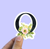 Spring Flower O Vinyl Sticker
