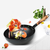 Commercial Iron Wok with Wooden Handle and Lid  NonStick Fry Pan FryPan