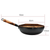 Commercial Iron Wok with Wooden Handle and Lid  NonStick Fry Pan FryPan