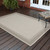 3' X 5' Gray and Ivory Indoor Outdoor Area Rug