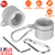 2Pcs Aluminum Alloy Flag Pole Rings