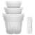 9Pcs Orchid Pots Clear Reusable Plastic Flower