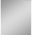 Beige Rectangle Dresser Mirror