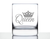 Queen Whiskey Rocks Glass -  Gifts and Decor