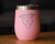 Pitbull Happy Face Insulated Wine Tumbler Pit Bull Dog Gifts
