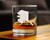 Alaska Outline Whiskey Rocks Glass - Alaskan Gifts and Decor