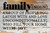 Family definition... Wall Sign