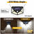 Solar Powered 100-LED Motion Activated Outdoor Light