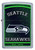 Zippo NFL Seattle Seahawks Street Chrome Finish Genuine Windproof Lighter 