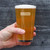 Cheers Braille Pint Glass for Beer Teachers and Blind Gifts