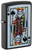 Zippo King of Spades Design Matte Lighter 