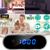 HD 1080P WiFi Alarm Clock Camera Wireless