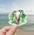 Tropical Tiny Elephant Vinyl Sticker
