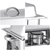 Stainless Steel Chafing L Catering Dish Food Warmer