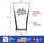 Lotus Flower Pint Glass for Beer - Lotus Gifts and Decor