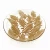 FERN 13" Glass Charger Plate Gold