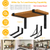 2Pack Wall Mounted Shelf Bracket 