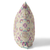 28" X 28" Off White And Purple Broadcloth Floral Throw Pillow