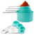 8Pcs Plastic Measuring Spoons Cups 