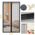 Magnetic Mesh Curtain Hands-free 