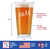 Cheers Norwegian Skal Pint Glass for Beer - Norway Gifts