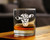Cow Face Whiskey Rocks Glass - Cow Farmhouse Gifts and Decor