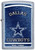 Zippo NFL Dallas Cowboys Street Chrome Finish Windproof Lighter 