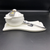 Individual baking pot with a Soup Spoon and curved serving dish set for 1