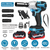 3-In-1 Cordless Electric Impact Wrench Drill Screwdriver