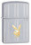 Zippo Playboy Bunny Brass Logo Satin Chrome Genuine Windproof Lighter 