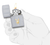 Zippo Playboy Bunny Brass Logo Satin Chrome Genuine Windproof Lighter 