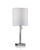 Brushed Steel Metal Table Lamp