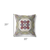 5" X 20" Magenta Geometric Indoor Outdoor Throw Pillow