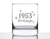 Vintage 1953 Whiskey Rocks Glass - 71st Birthday Gifts