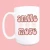 Smile more ceramic coffee mug