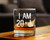 21st Birthday Gifts - 20 Middle Finger Whiskey Rocks Glass