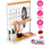 4-Tier Tabletop Wooden Jewelry 